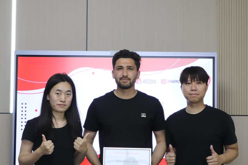 ATESS创能学院为阿富汗客户KFS Afghanistan举办定制化储能技术培训